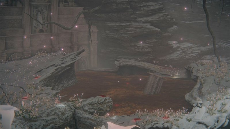 Tutti gli step finali della missione hanno luogo sulle sponde di questo laghetto di Marcescenza.