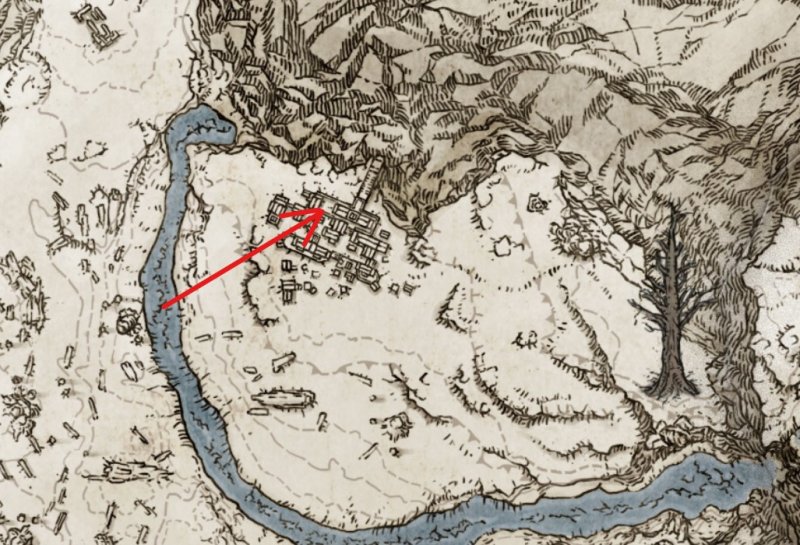 Se ancora non avete accesso al Sacro Albero potete passare per la Galera Eterna di Ordina, in questo punto.