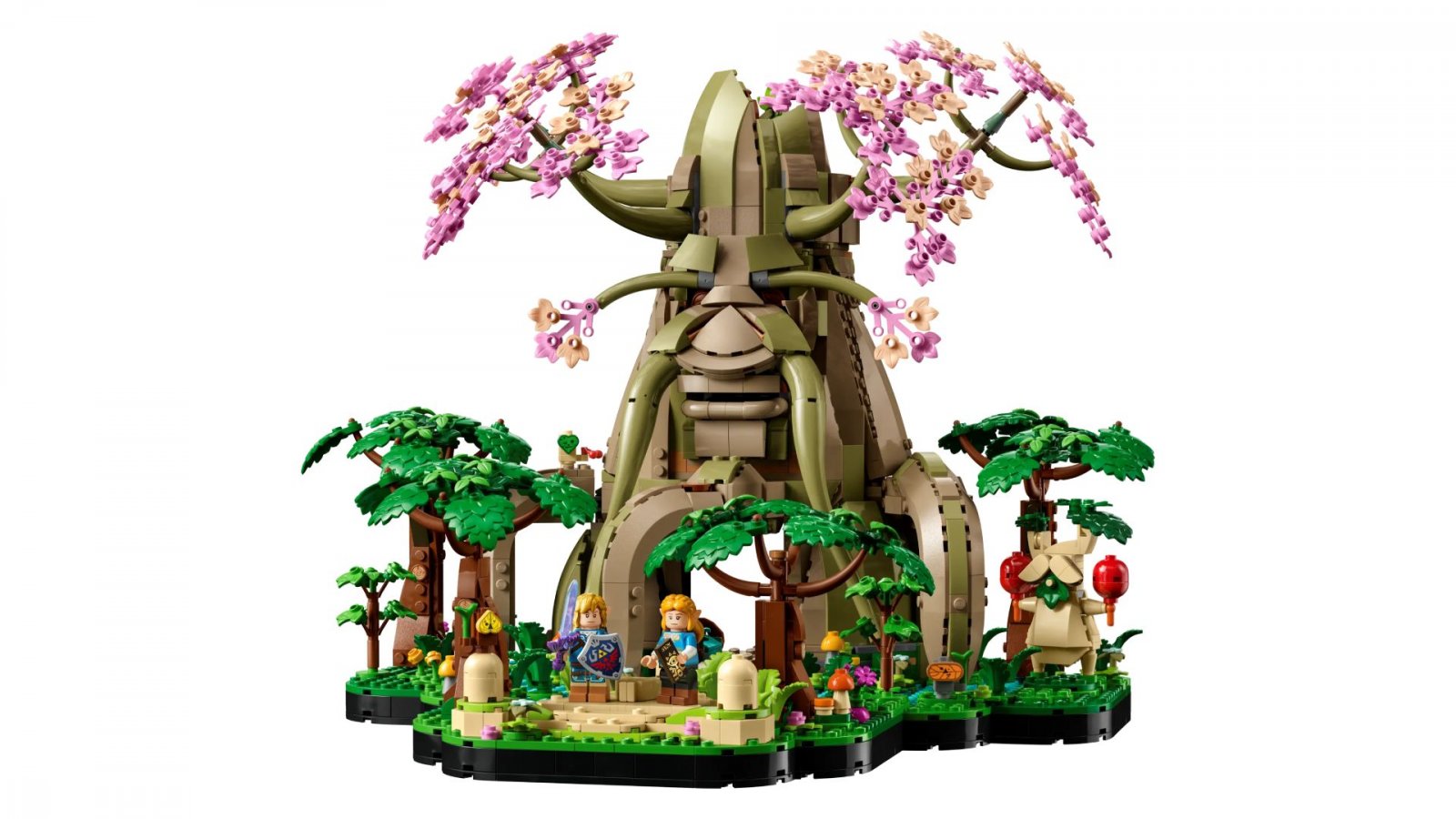 Il set LEGO del Grande Albero Deku