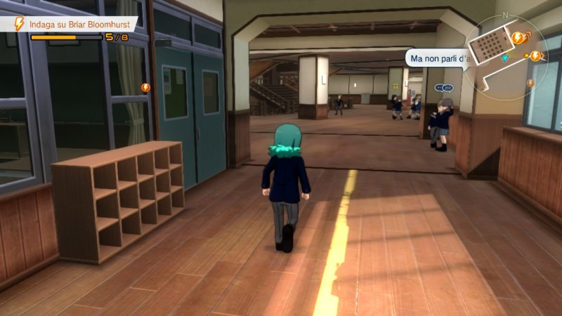 Destin esplora il suo liceo in Inazuma Eleven: Victory Road