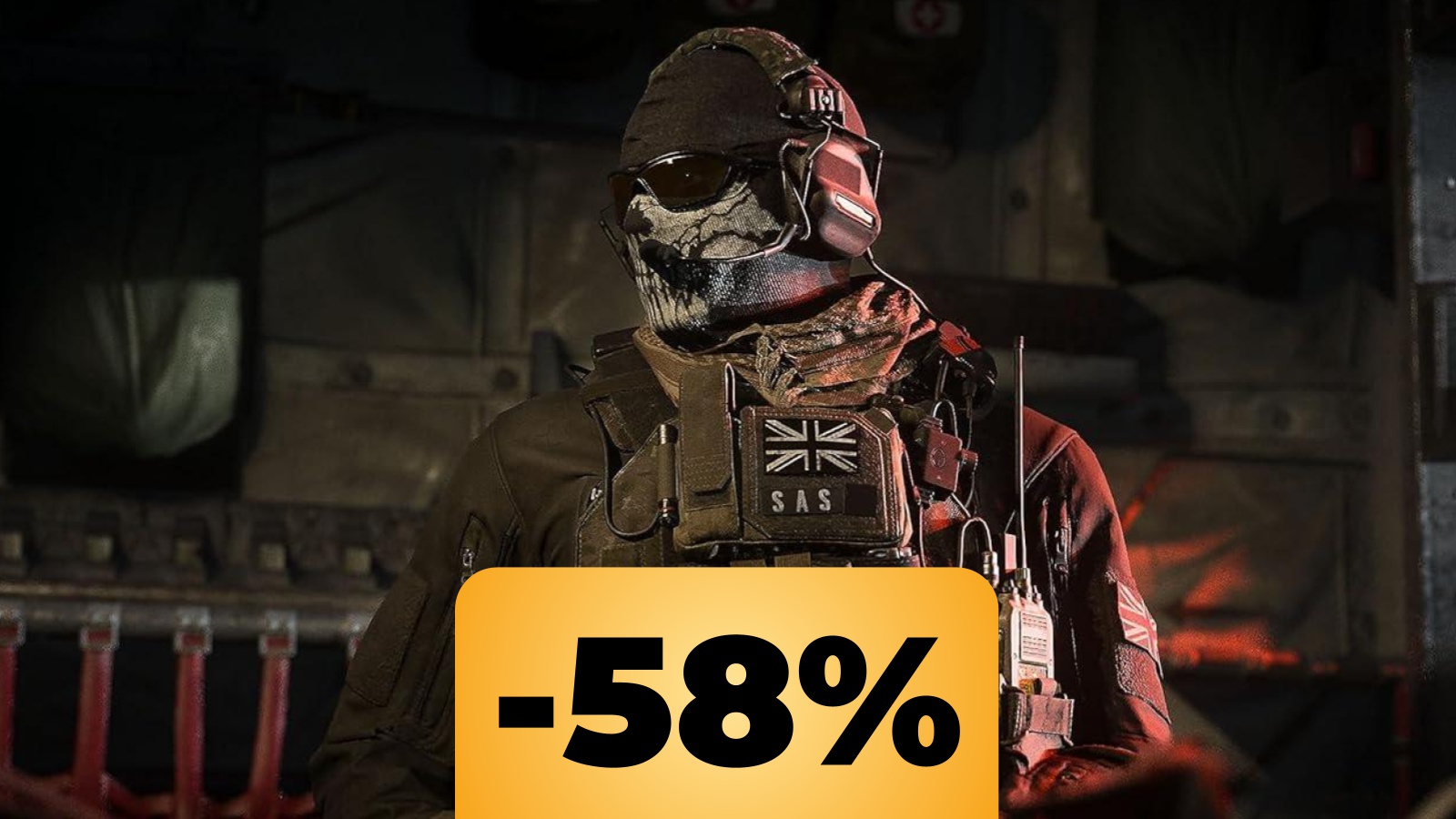 Ghost, un personaggio di Call of Duty Modern Warfare 3