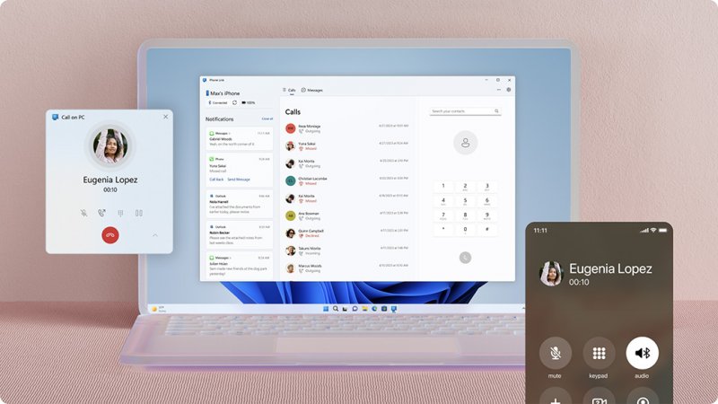 Con questa funzione è possibile anche fare e ricevere chiamate direttamente dal PC. Con questa funzione è possibile anche fare e ricevere chiamate direttamente dal PC.