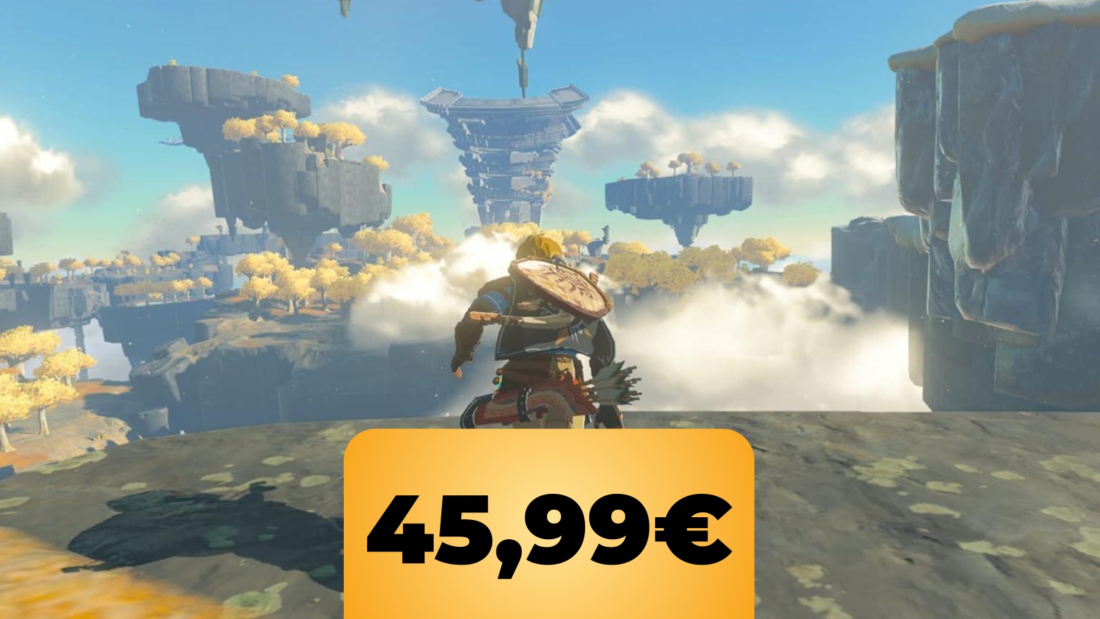 Link di The Legend of Zelda: Tears of the Kingdom e sotto il prezzo dell'offerta Amazon