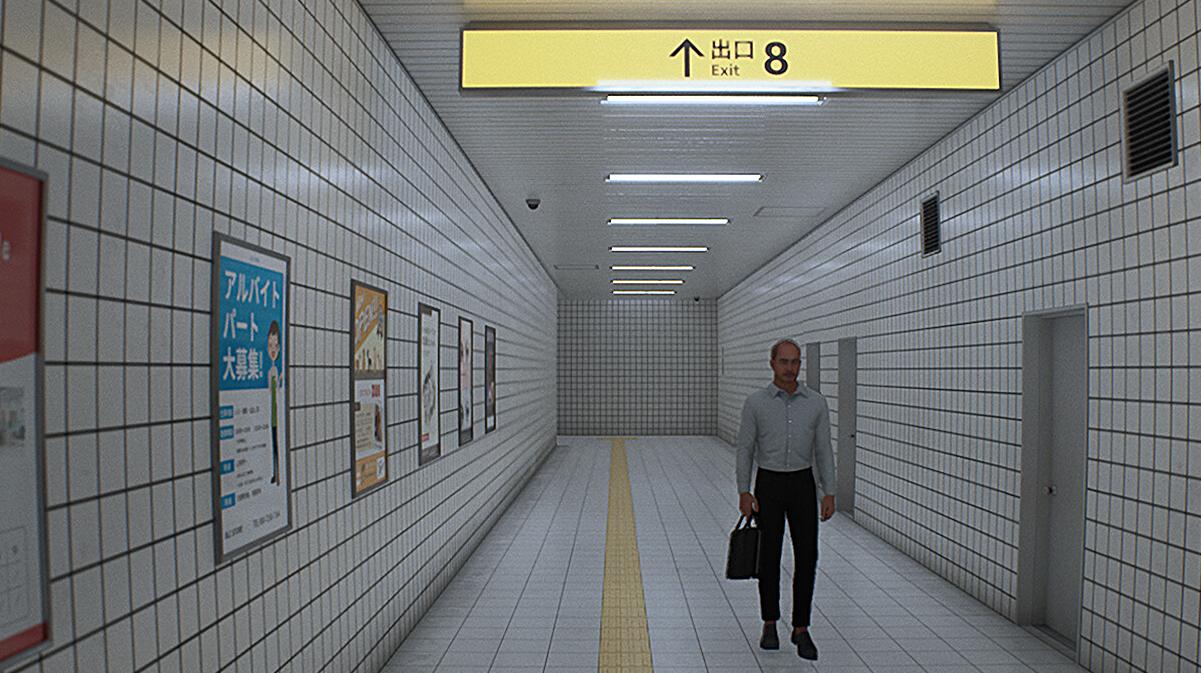 La metropolitana di The Exit 8