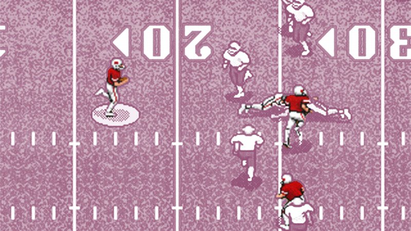 Classica partita di football in Joe Montana II, primo titolo sportivo ad avere un commento della partita costante Classica partita di football in Joe Montana II, primo titolo sportivo ad avere un commento della partita costante