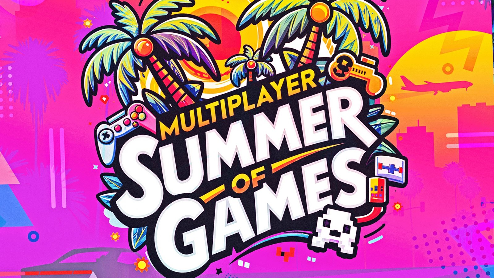 Il logo della Multiplayer.it Summer of Games. Non trovate sia rinfrescante?
