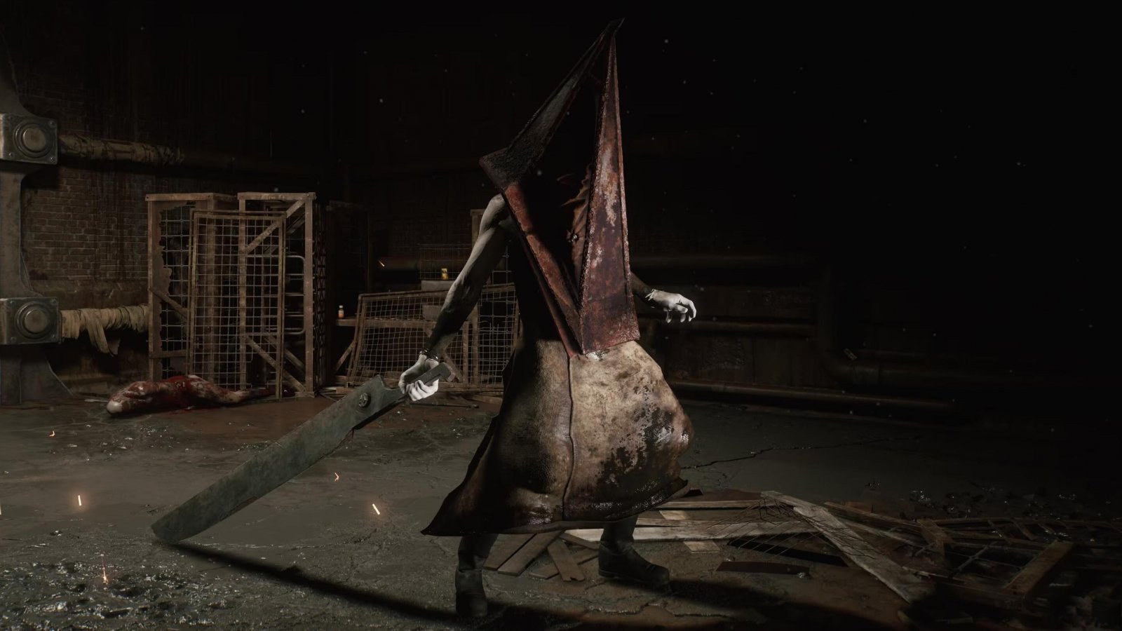Piramid Head di Silent Hill 2 remake
