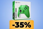 Il controller Xbox di colore Velocity Green (verde) è in forte sconto su Amazon Italia - Notizia