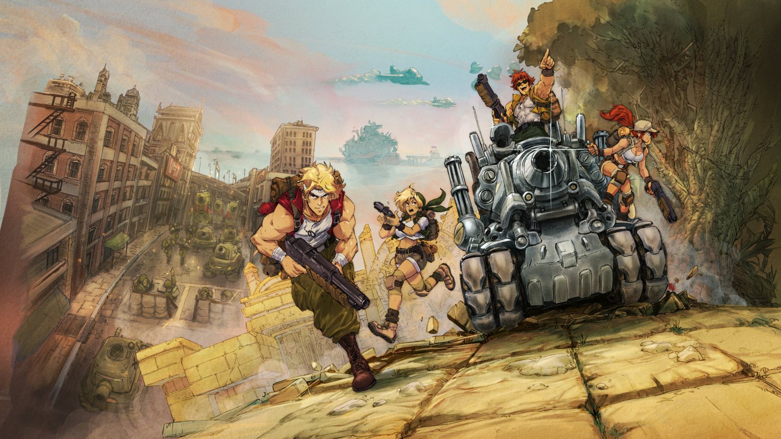 Metal Slug Tactics ha un periodo di uscita e un nuovo trailer con gameplay, annunciata anche una demo