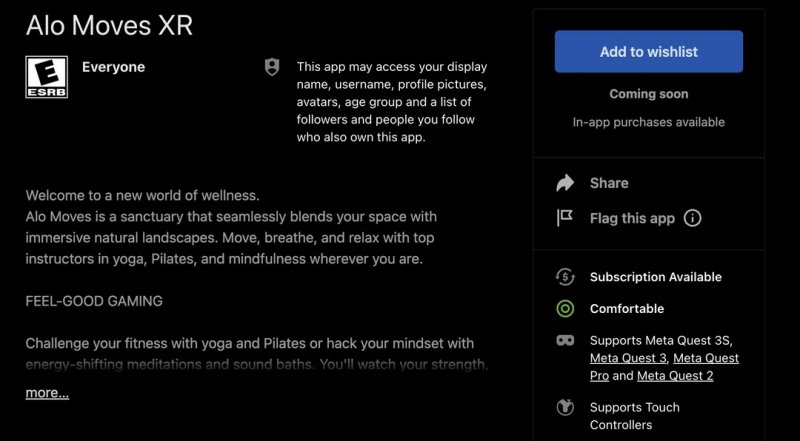 La schermata incriminante apparsa sullo Store