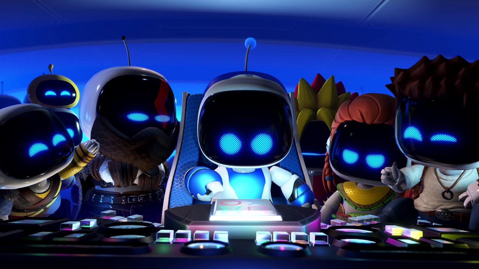 Una scena di Astro Bot