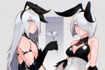 Il cosplay di coppia di A2 e 2B bunny girl da Nier Automata di minori_cousa e cudocos è da capogiro - Notizia