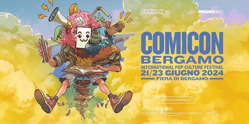 The poster of Comicon Bergamo 2024