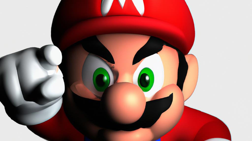 Un Super Mario arrabbiato con voi