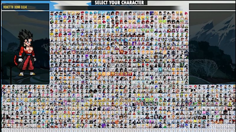 La mastodontica rosa dei personaggi di Jump Force