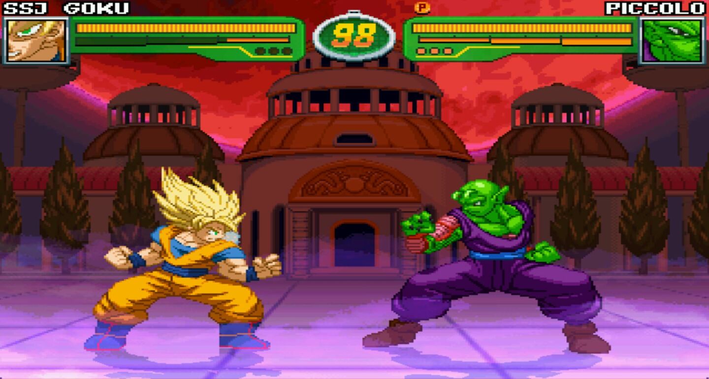 Son Goku e Piccolo in Hyper DBZ