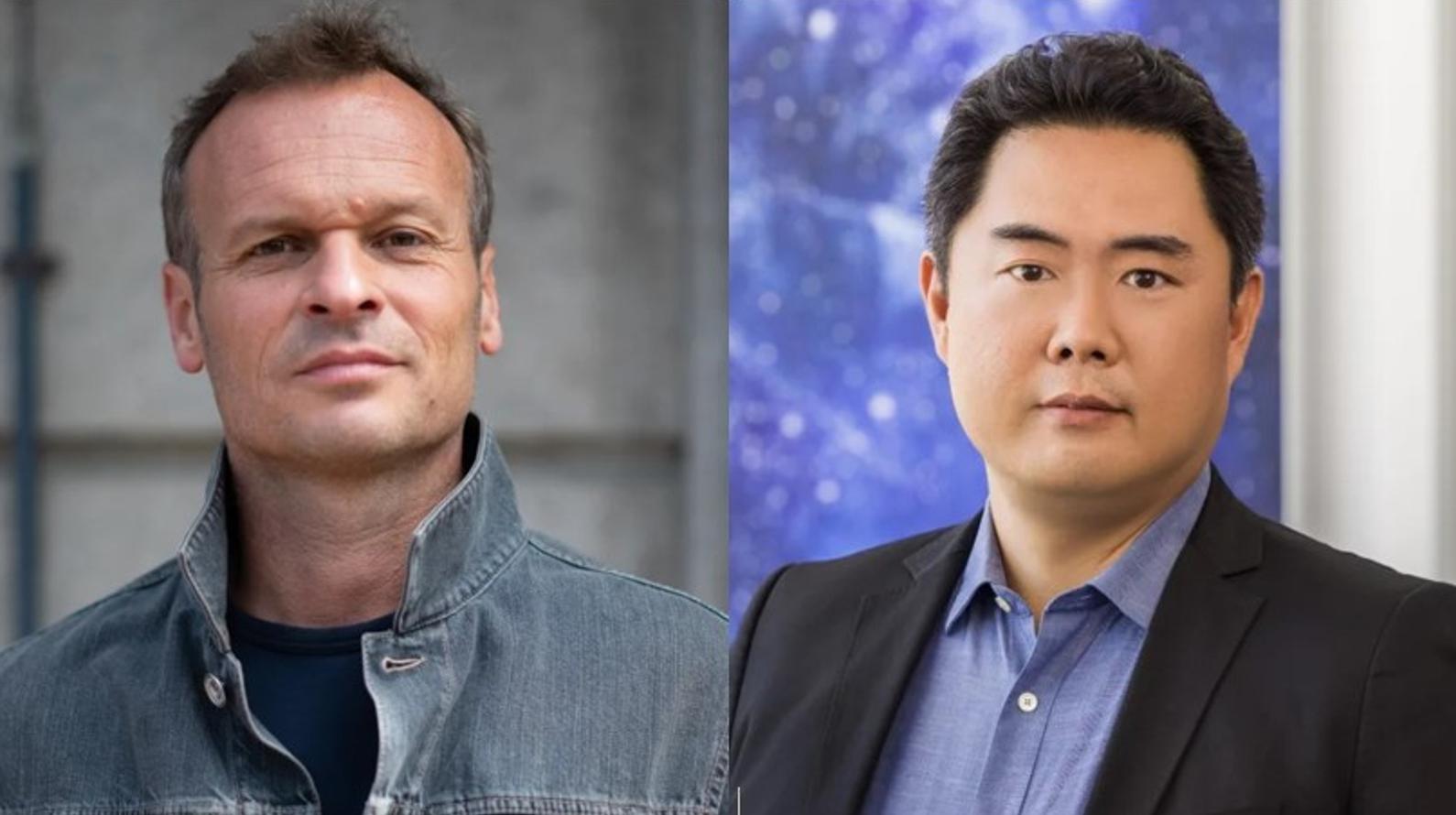 Hermen Hulst e Hideaki Nishino, i CEO di Sony Interactive Entertainment