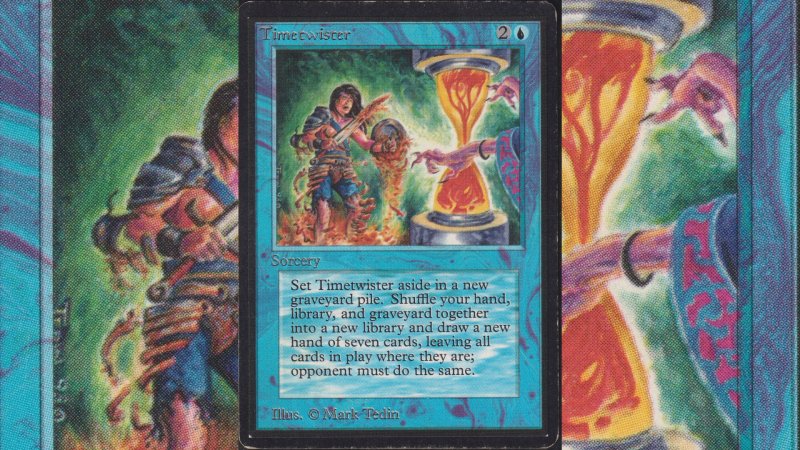 Un'altra icona del mondo di Magic, il Vortice Temporale è da tanti anni una delle carte più costose per via della sua forza ed efficacia Un'altra icona del mondo di Magic, il Vortice Temporale è da tanti anni una delle carte più costose per via della sua forza ed efficacia