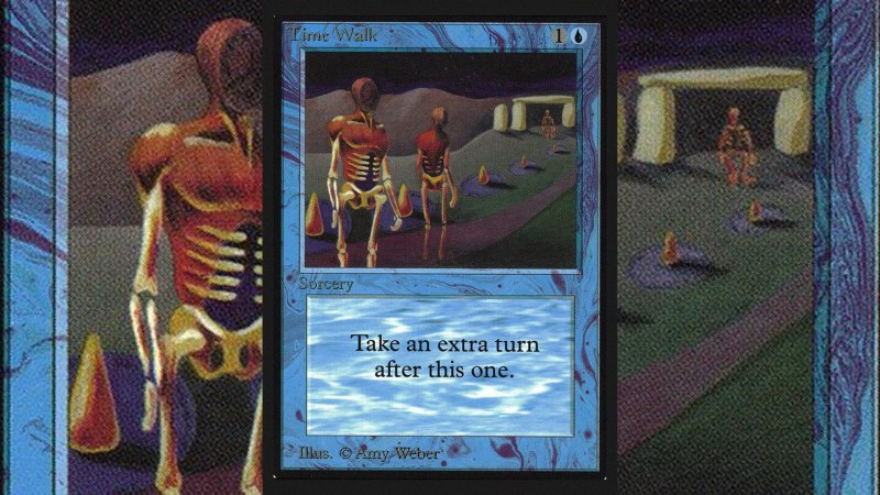 Una delle power nine più iconiche è certamente Paradosso Temporale non solo per la sua forza, ma anche per la sua inquietante illustrazione Una delle power nine più iconiche è certamente Paradosso Temporale non solo per la sua forza, ma anche per la sua inquietante illustrazione