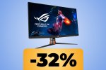 Il monitor da gaming ASUS ROG Swift di lusso in 4K e 160 Hz è in sconto al prezzo minimo storico su Amazon - Notizia
