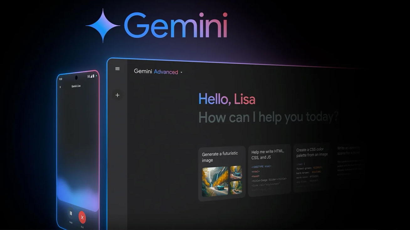 Un'immagine di Gemini Advanced