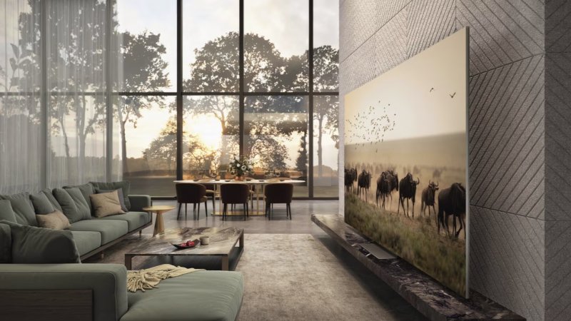 L'immagine rende solo fino a un certo punto le dimensioni di questi MicroLED