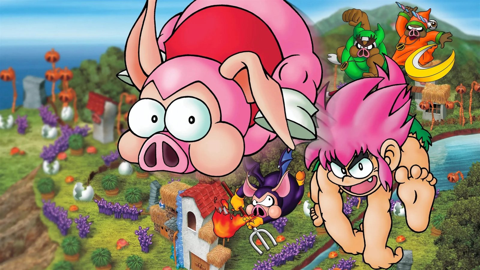 La cover art di Tombi! Special Edition