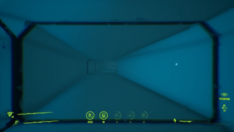 La visuale degli alieni all'interno dei condotti di aerazione è leggermente claustrofobica ma vi permetterà di cogliere di sorpresa i mercenari