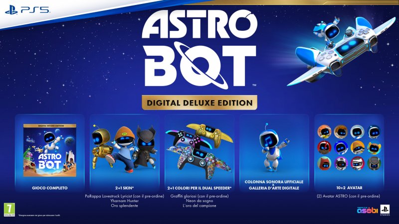 The Digital Deluxe Edition of Astro Bot