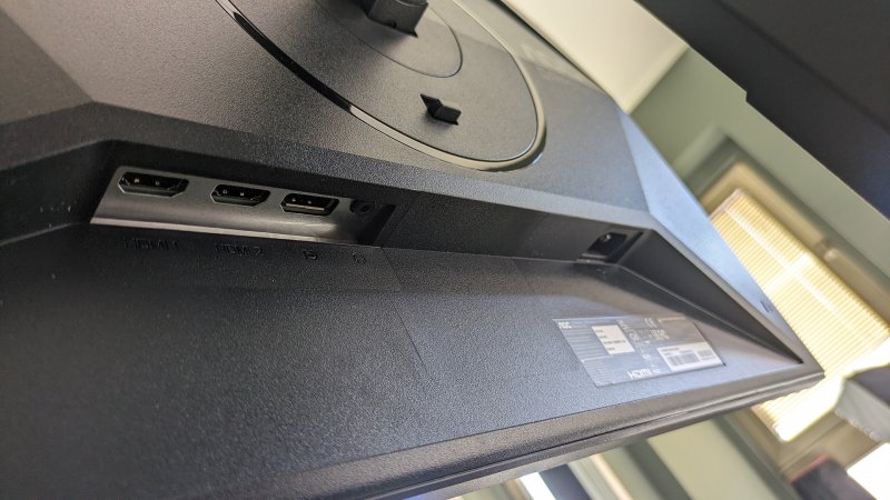 Le porte di AOC Agon Q27G4X Le porte di AOC Agon Q27G4X