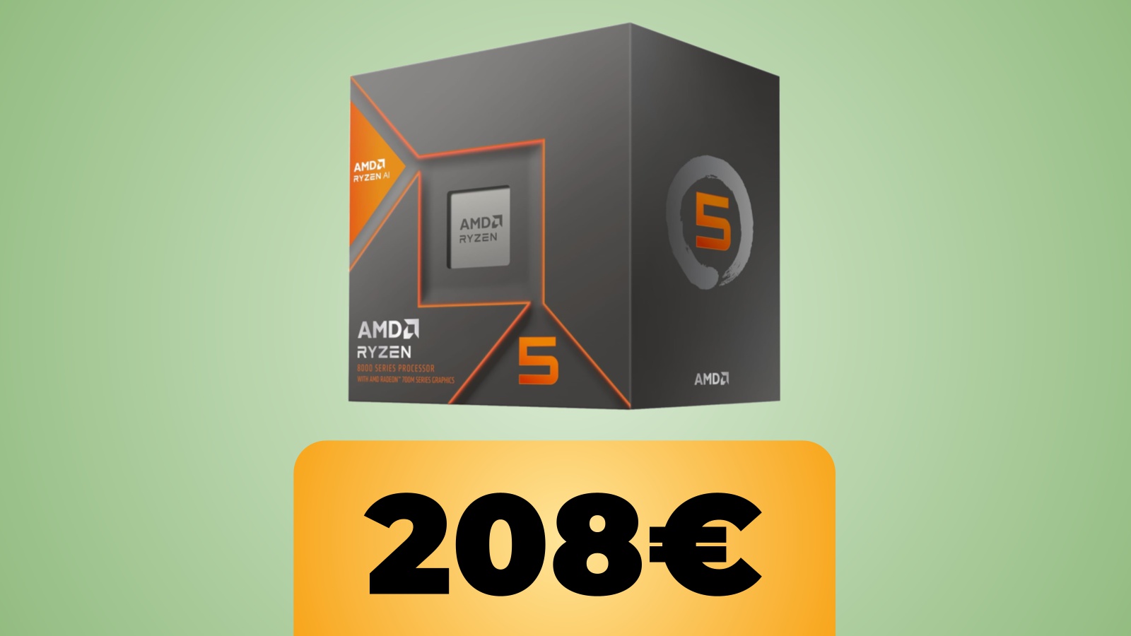 La CPU AMD AM5 Ryzen 5 8600G e il prezzo dell'offerta di Amazon