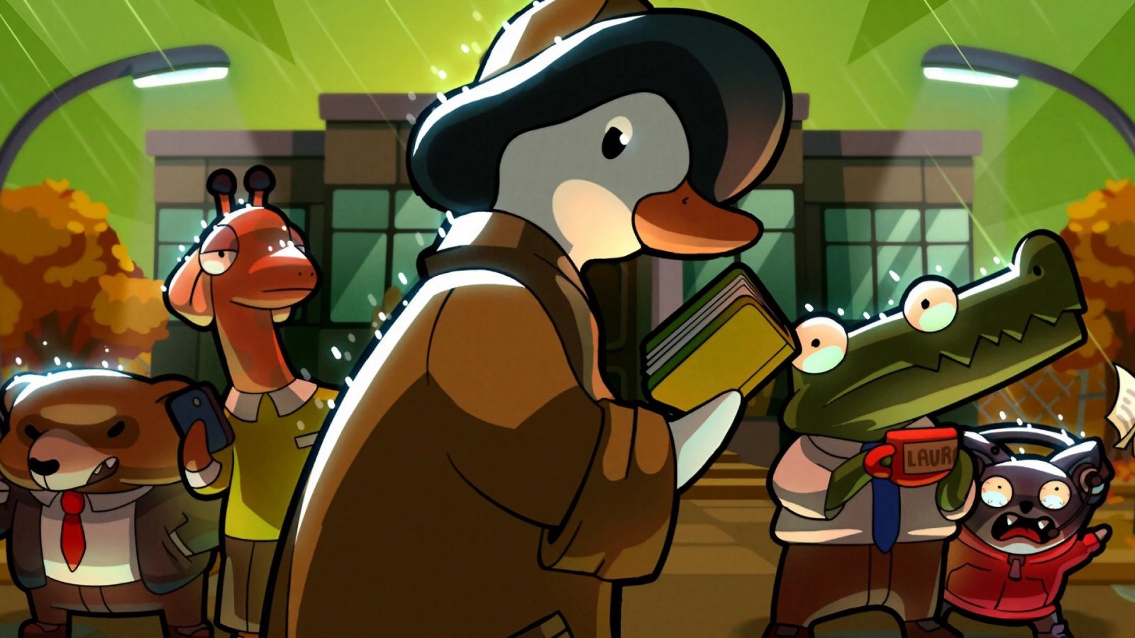 I personaggi di Duck Detective: The Secret Salami