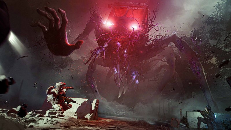 Uno dei giganteschi mostri di Once Human