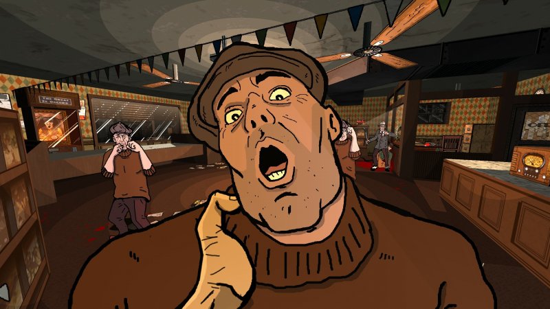 In Fallen Aces, i nemici hanno espressioni assurde quando vengono malmenati