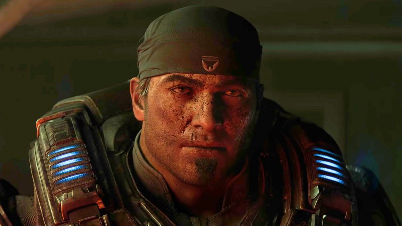 Un giovane Marcus Fenix