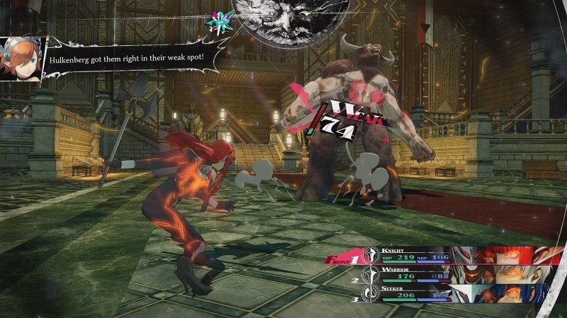 Un combattimento in Metaphor: ReFantazio Un combattimento in Metaphor: ReFantazio