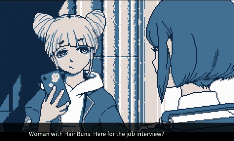 Uno dei diversi personaggi con cui avremo a che fare in Urban Myth Dissolution Center