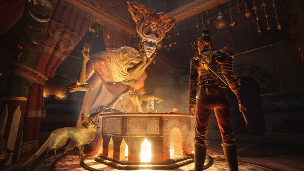 Flintlock: The Siege of Dawn è un videogioco d'azione souls-lite con protagonista una solda d'élite affiancata da una sorta di volpino dotato di poteri magici Flintlock: The Siege of Dawn è un videogioco d'azione souls-lite con protagonista una solda d'élite affiancata da una sorta di volpino dotato di poteri magici
