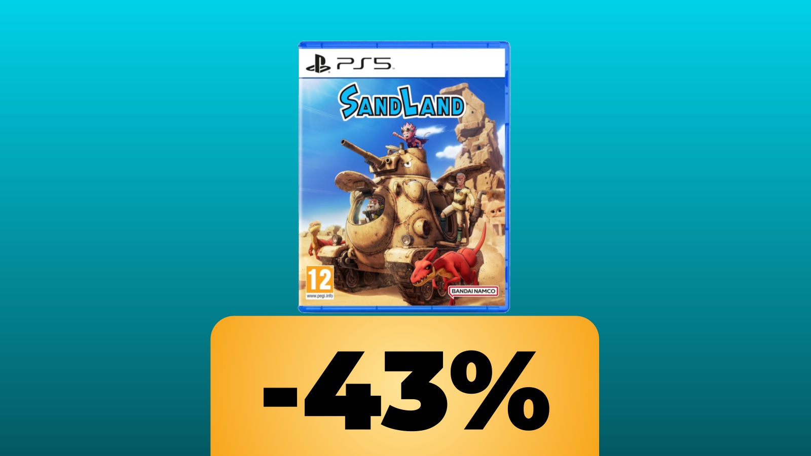 Sand Land è in forte sconto su Amazon: scoprite il videogioco della grande opera di Akira Toriyama