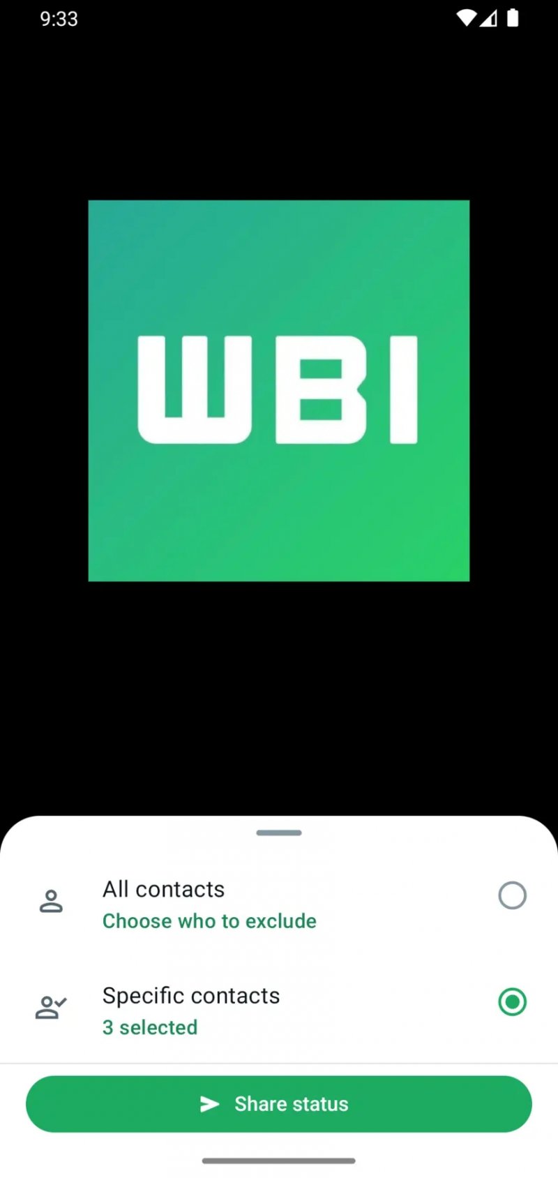 La nuova opzione di controllo degli aggiornamento di stato