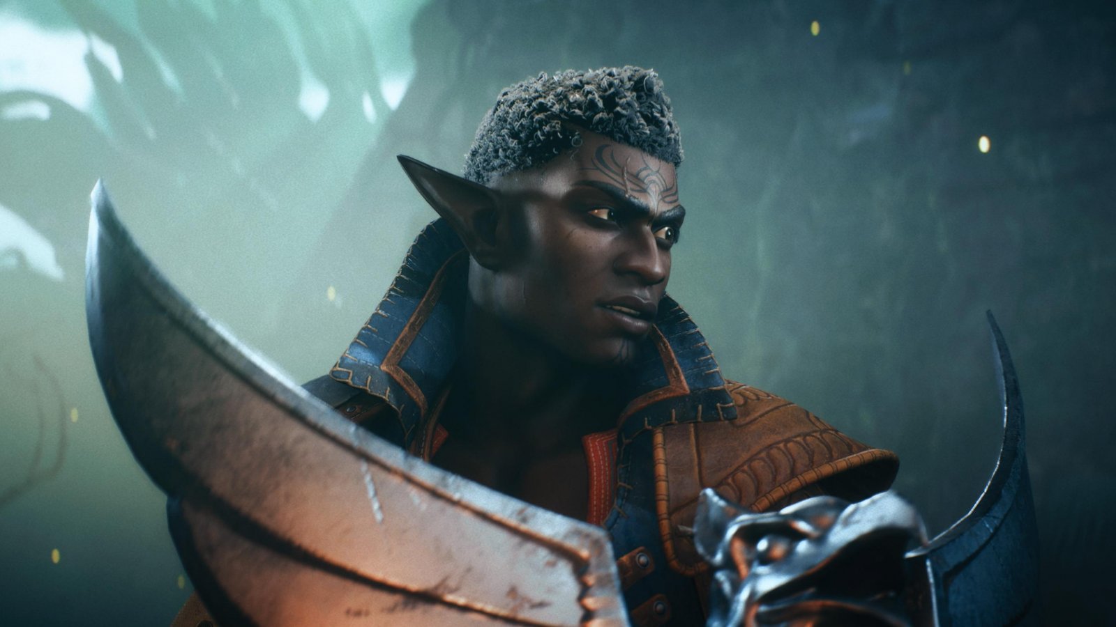 Un personaggio di Dragon Age: The Veilguard