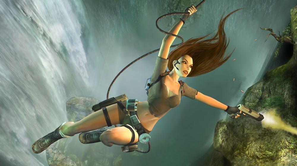 Una delle immagini di copertina di Tomb Raider Legend