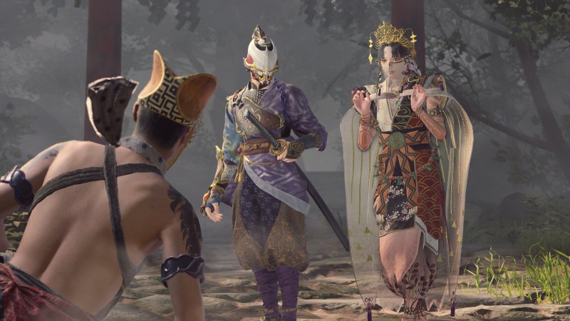 Il compito di Soh è quello di scortare la Sacerdotessa Yoshiro ai Portali Torii del Monte Katufu