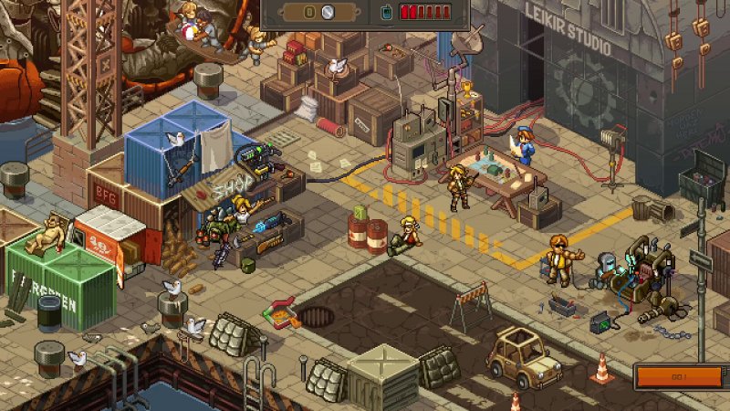 Le mappe di Metal Slug Tactics vengono generate proceduralmente Le mappe di Metal Slug Tactics vengono generate proceduralmente