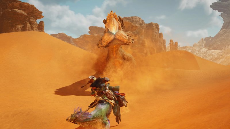 Fra le prime novità presentate, la cavalcatura Seikret svolge un ruolo importantissimo lato gameplay