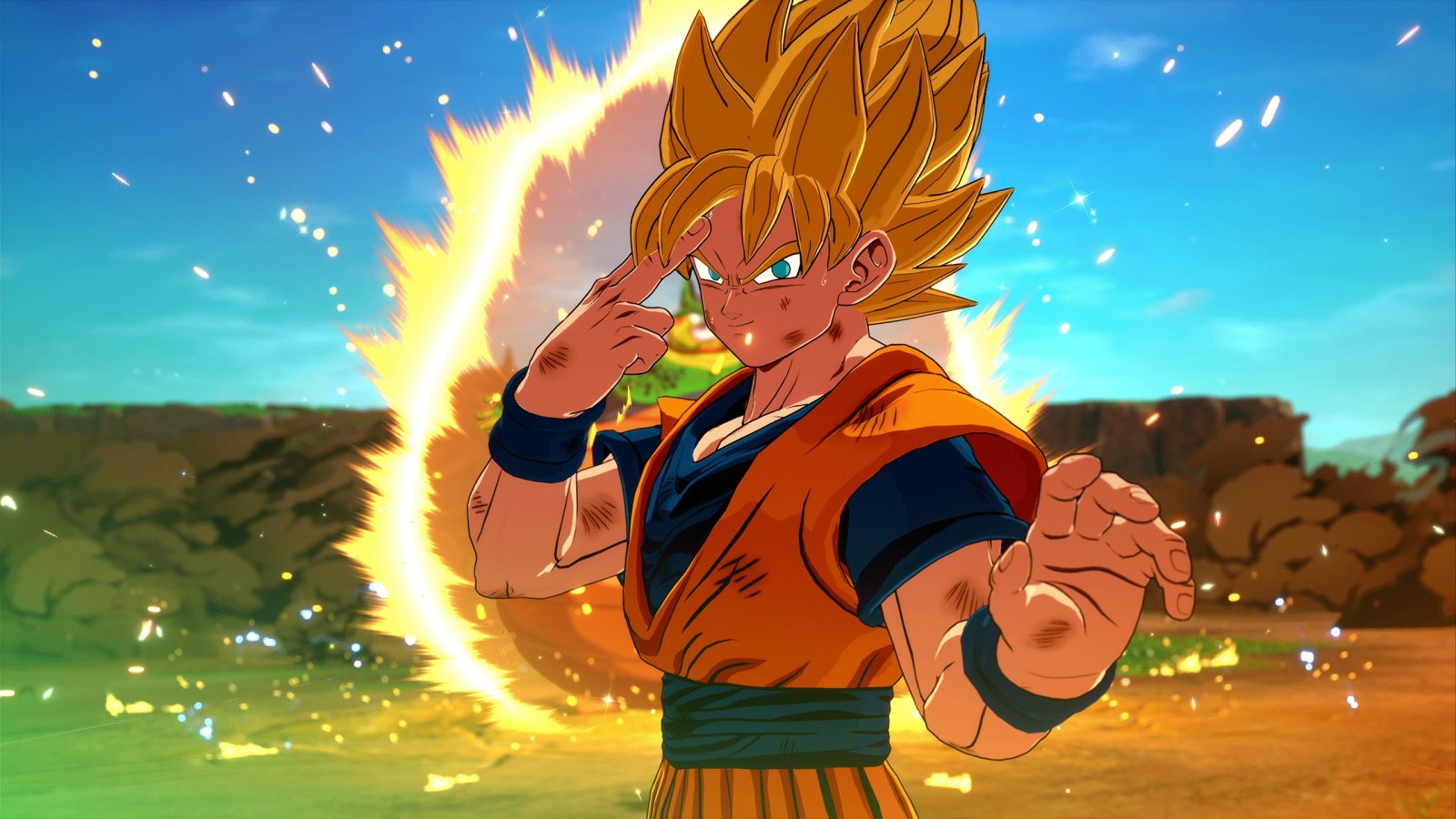 Goku in un'immagine di Dragon Ball: Sparking! Zero