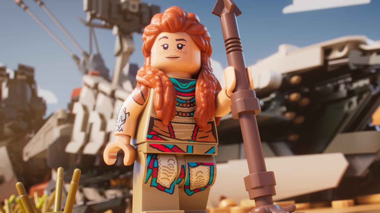 Aloy in LEGO Horizon Adventures