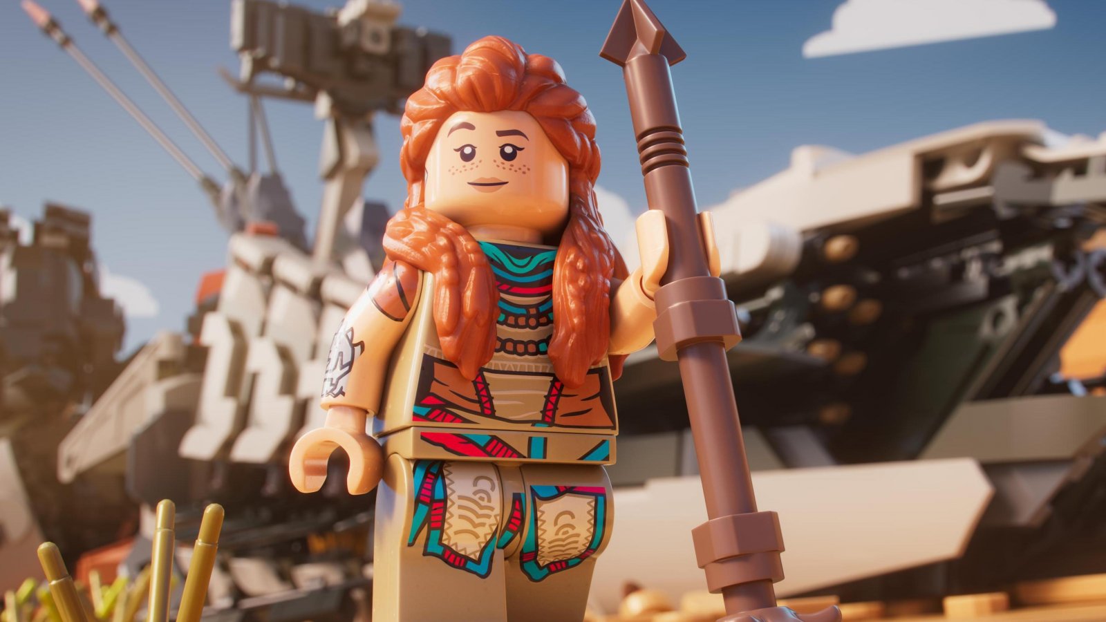 Aloy in LEGO Horizon Adventures