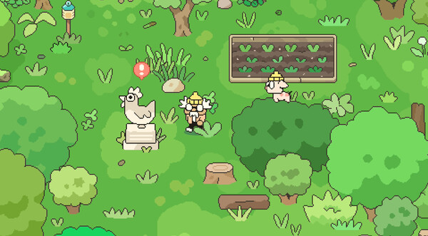 Heavy Lunch Studio è un team piccolissimo, ma la pixel art di Hermit and Pig, per quanto semplice, crea sempre un bel colpo d'occhio
