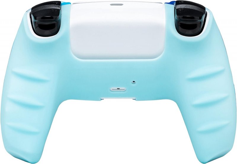 La parte posteriore del guscio di silicone per il controller DualSense La parte posteriore del guscio di silicone per il controller DualSense